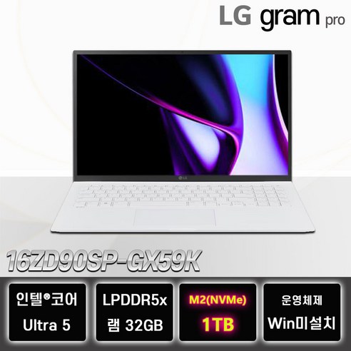 LG그램 프로 Ultra5 16GB 256GB AI 노트북