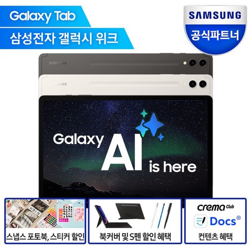 갤럭시탭 S9 플러스 SMX810 WiFi 256GB